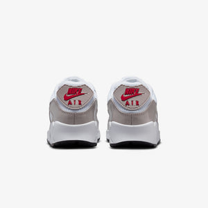 Nike | AIR MAX 90  { WHITE/BLACK-LT IRON ORE
