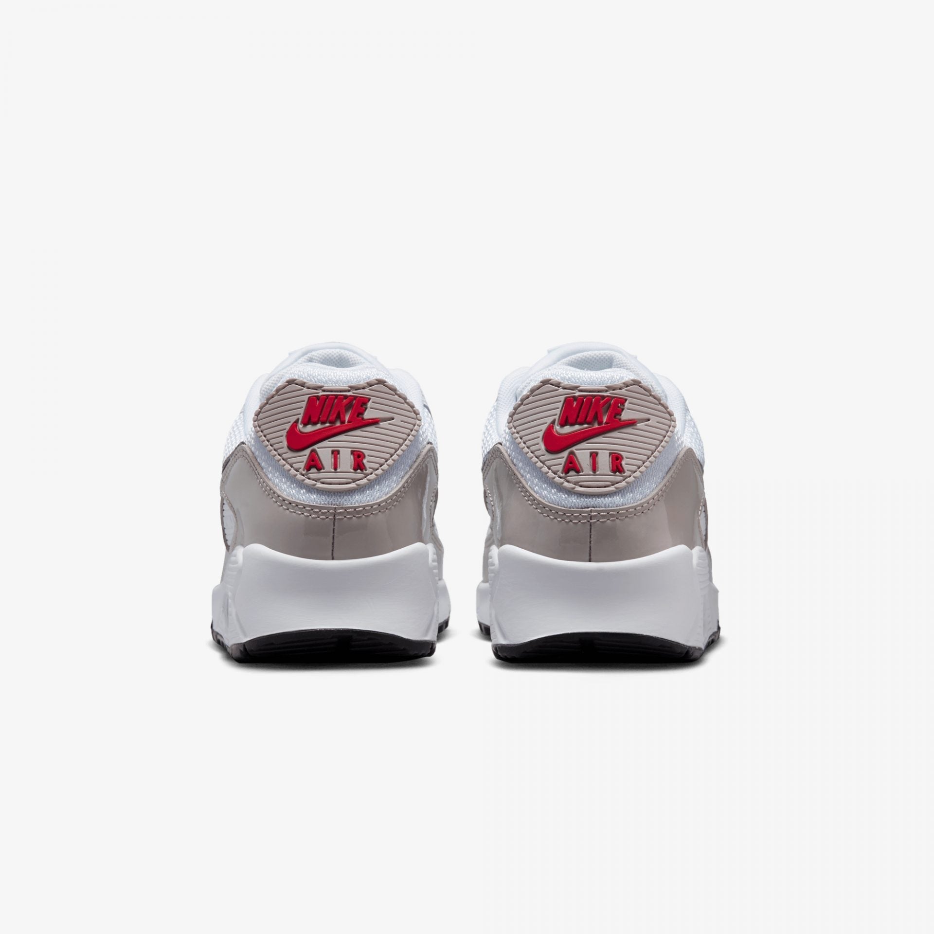 Nike | AIR MAX 90  { WHITE/BLACK-LT IRON ORE