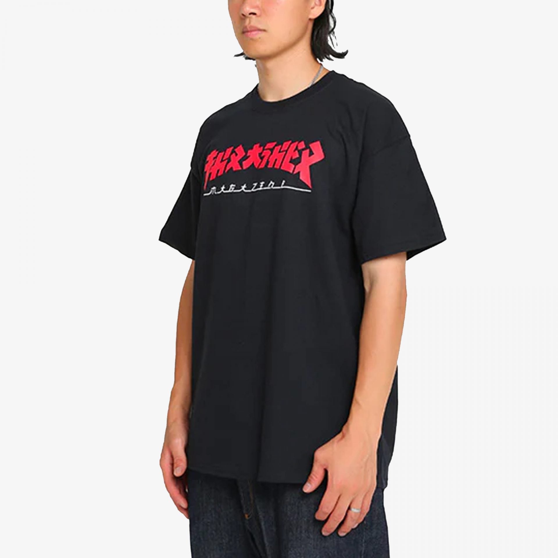 Thrasher | GODZILLA SHORT SLEEVE T-Shirt  { Black