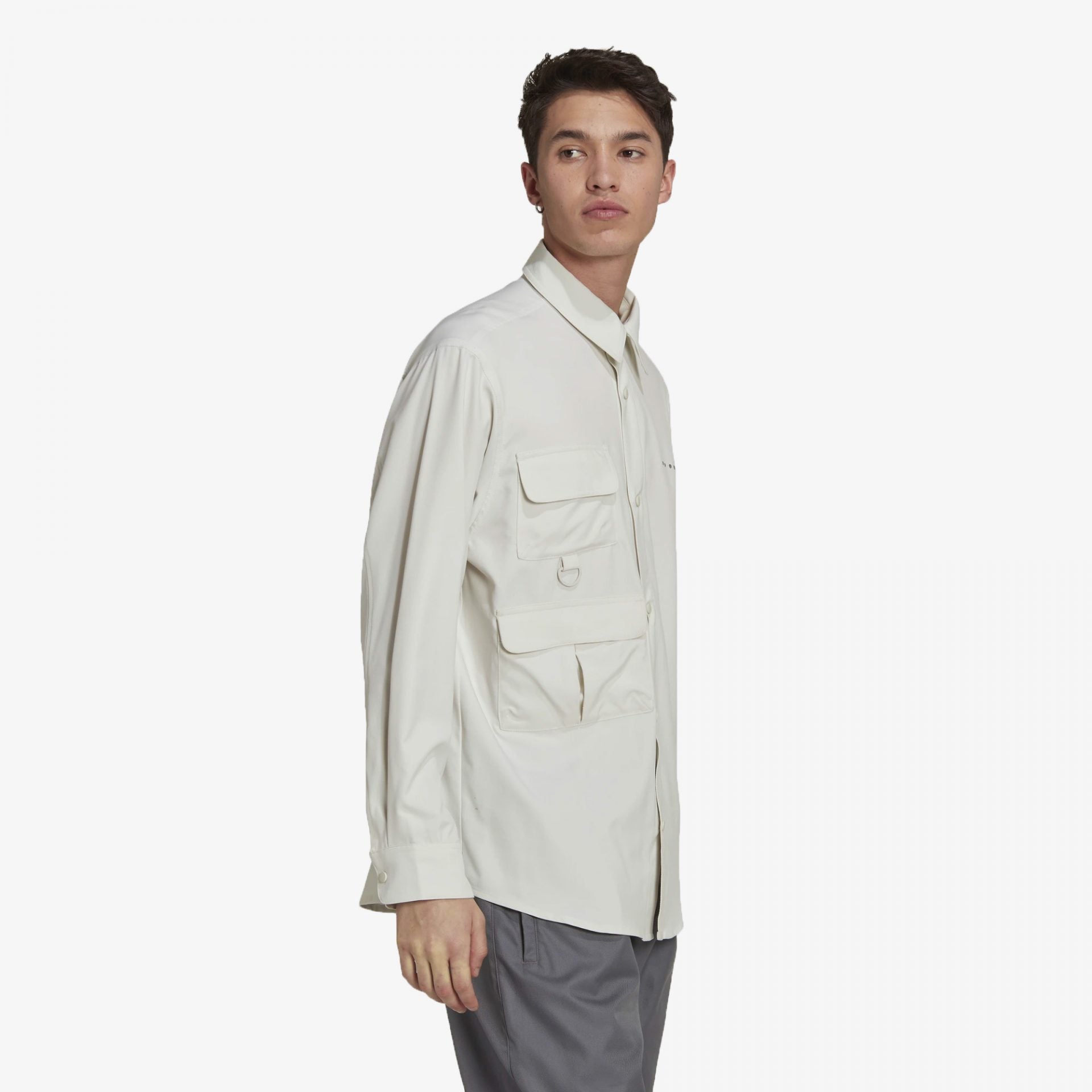 Adidas Originals | LS OVERSHIRT  { ORBIT GRAY