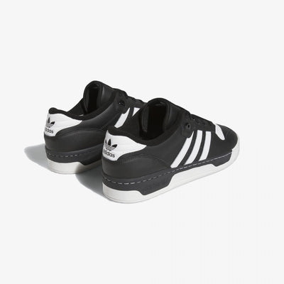Adidas Originals | RIVALRY LOW  { BLACK/WHITE