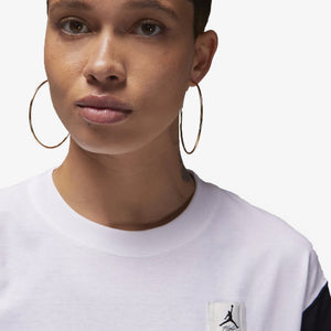 Jordan | JORDAN ESSEN BOXY TEE 2 'BLACK/WHITE'