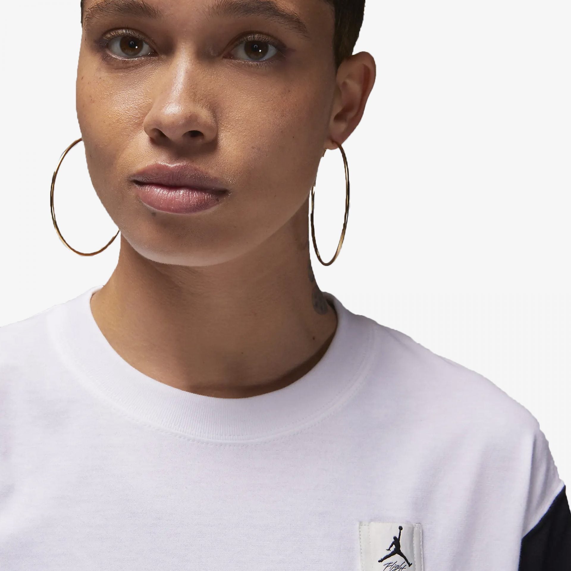 Jordan | JORDAN ESSEN BOXY TEE 2 'BLACK/WHITE'