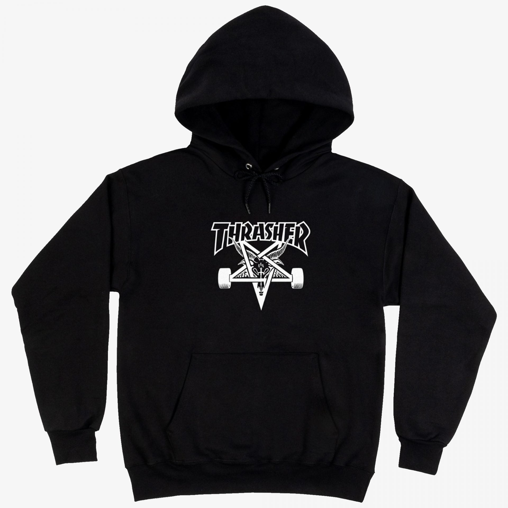 Thrasher | SKATEGOAT HOODIE  { BLACK