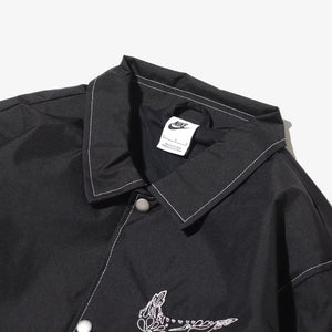 Nike | SPORTSWEAR LOOSE COACHES JACKET  { BLACK/SAIL/BLACK