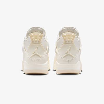 Jordan | AIR JORDAN 4 RETRO  { SAIL/METALLIC GOLD-BLACK