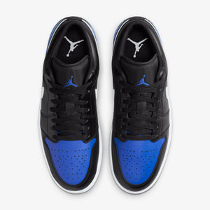 JORDAN | AIR JORDAN 1 LOW { BLACK/WHITE-GAME ROYAL