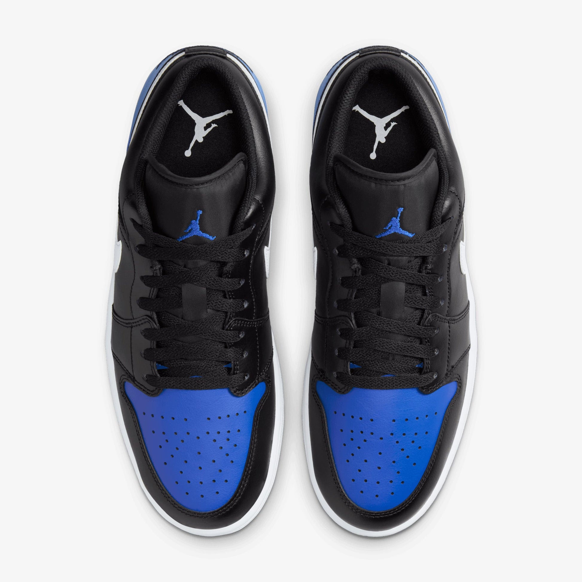 JORDAN | AIR JORDAN 1 LOW { BLACK/WHITE-GAME ROYAL