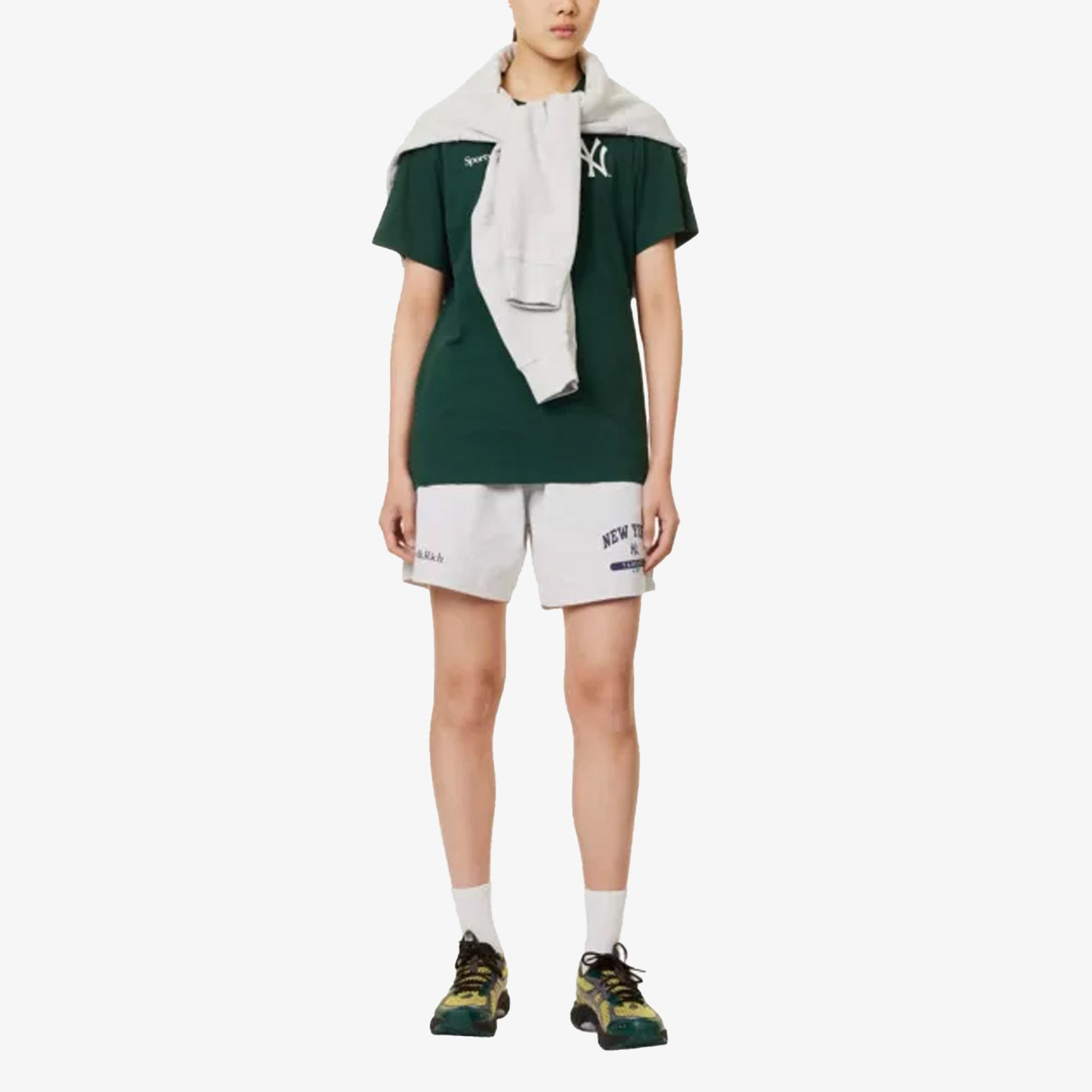 SPORTY & RICH | CHAMPIONS T-SHIRT { GREEN
