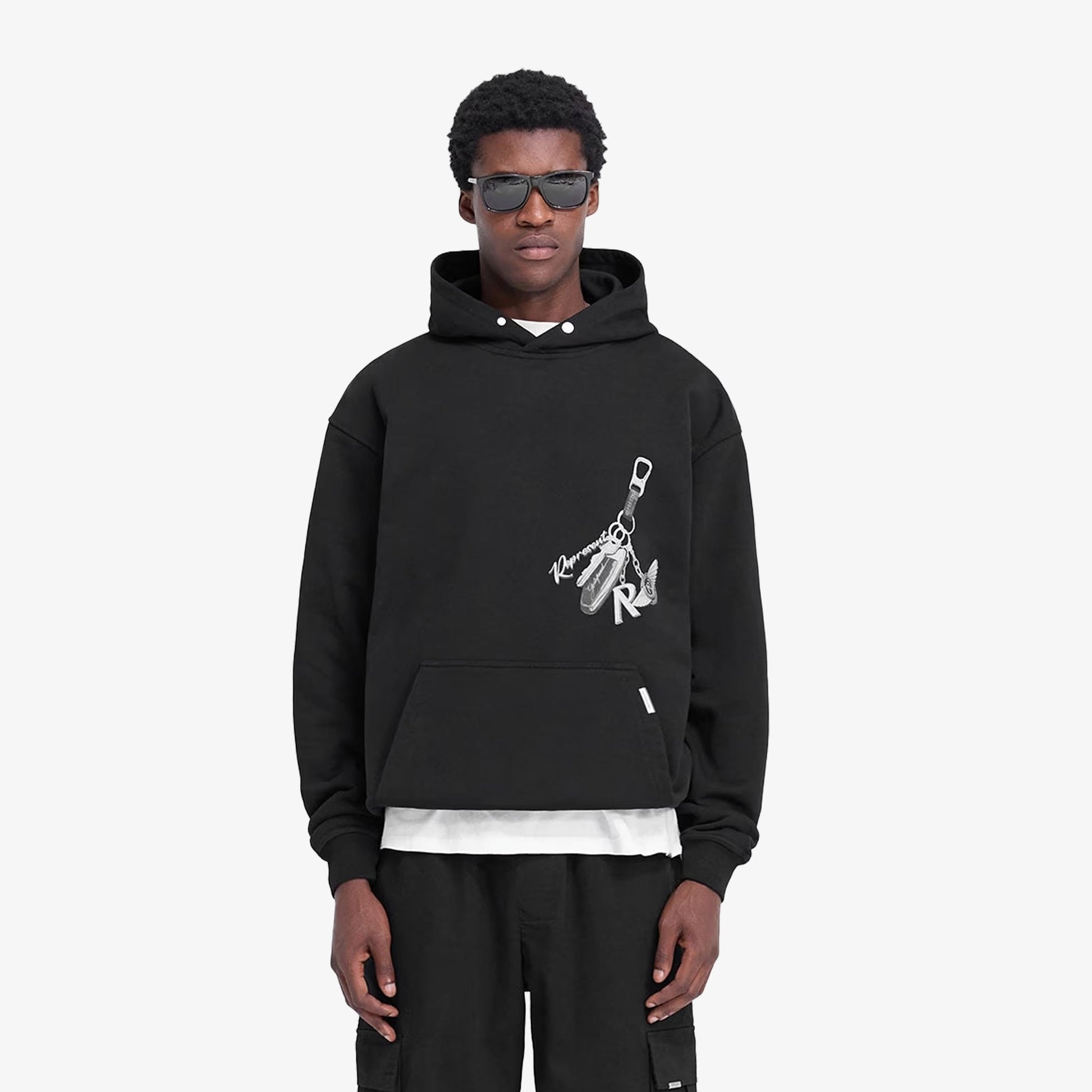 Represent | KEYS TO THE CLUB HOODIE { JET BLACK