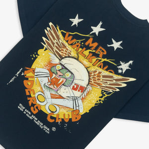 JAYWALKING | BIKER T-SHIRT { NAVY