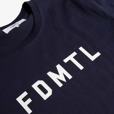 FDMTL | FDMTL LOGO TEE { NAVY