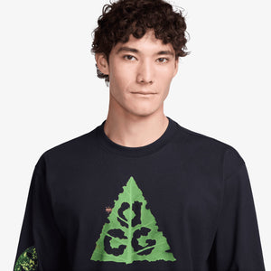 NIKE | ACG LONG-SLEEVE T-SHIRT { BLACK