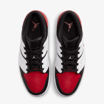 Jordan | NU RETRO 1 LOW  { VARSITY RED/BLACK-WHITE