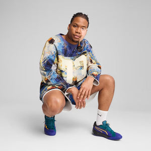 Puma | DYLAN EXHIBIT HOCKEY INSPIRES BASKETBALL HOODIE { BLUE