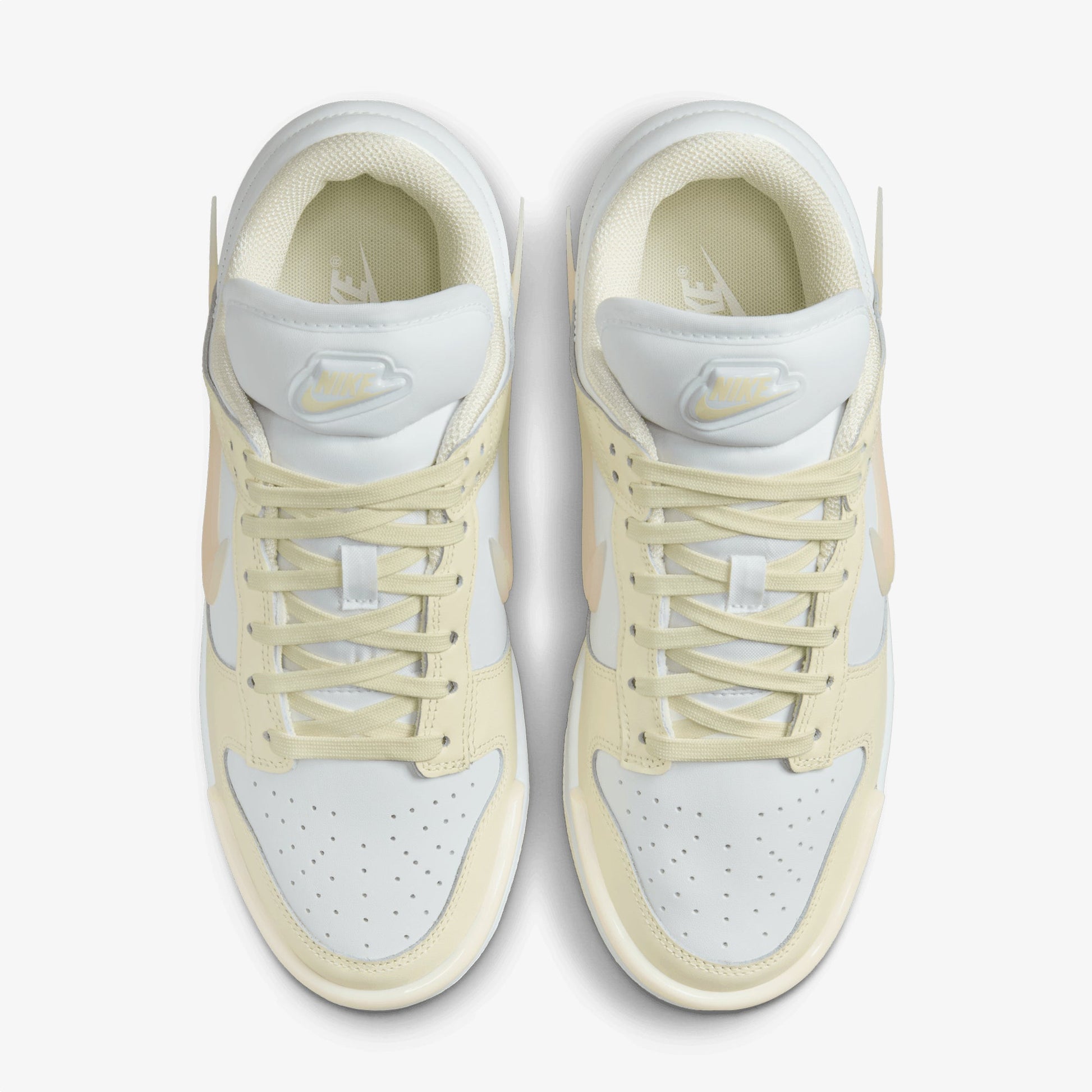 Nike | DUNK LOW TWIST  { COCONUT MILK/GUAVA ICE-WHITE