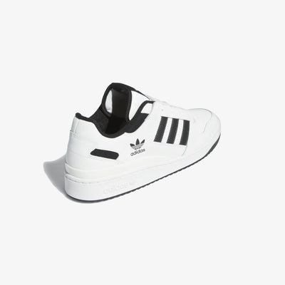 ADIDAS ORIGINALS | FORUM LOW CL { CORE WHITE/CORE BLACK