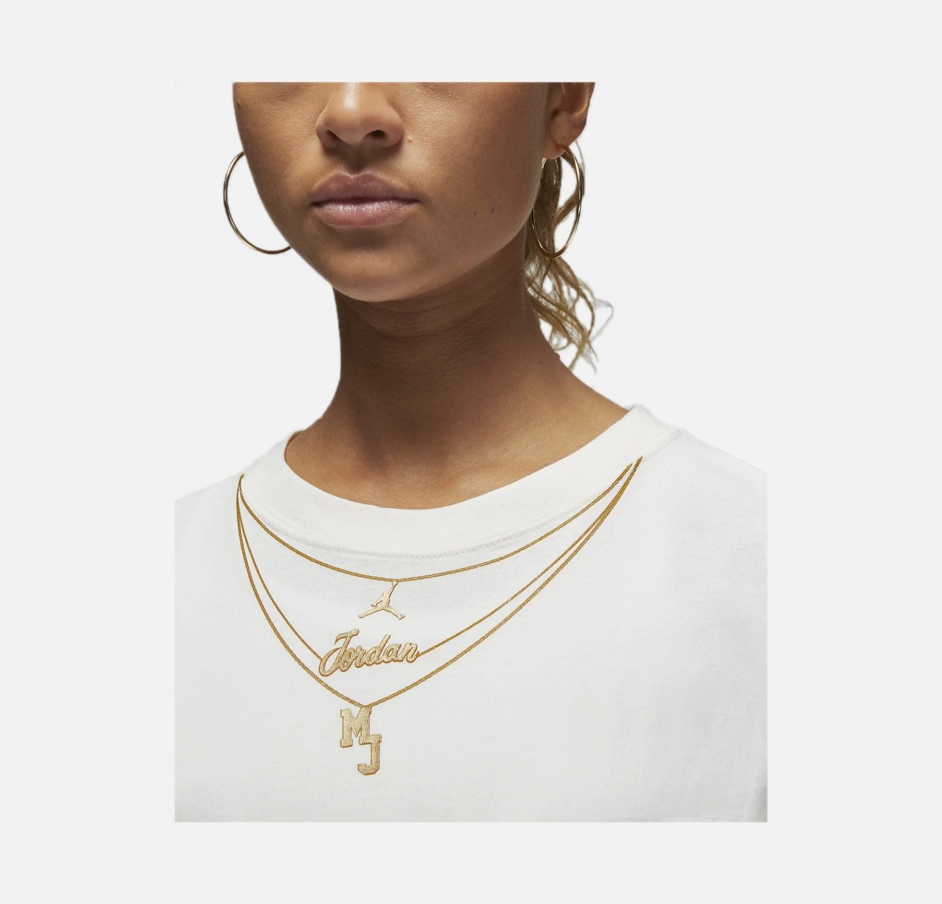 Nike | JORDAN (HER)ITAGE GOLD CHAIN T-SHIRT