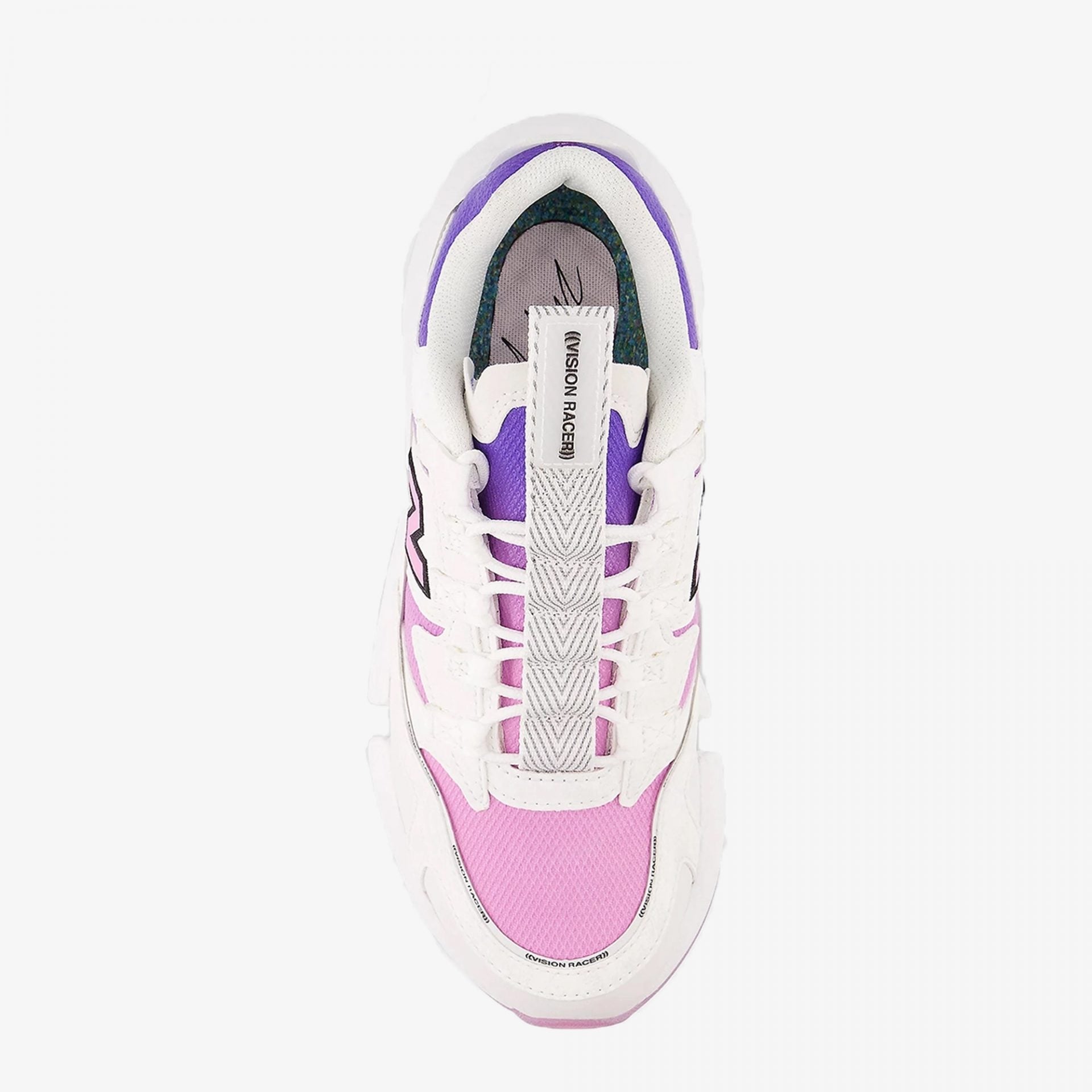 New Balance | VISION RACER  { WHITE/VIOLET