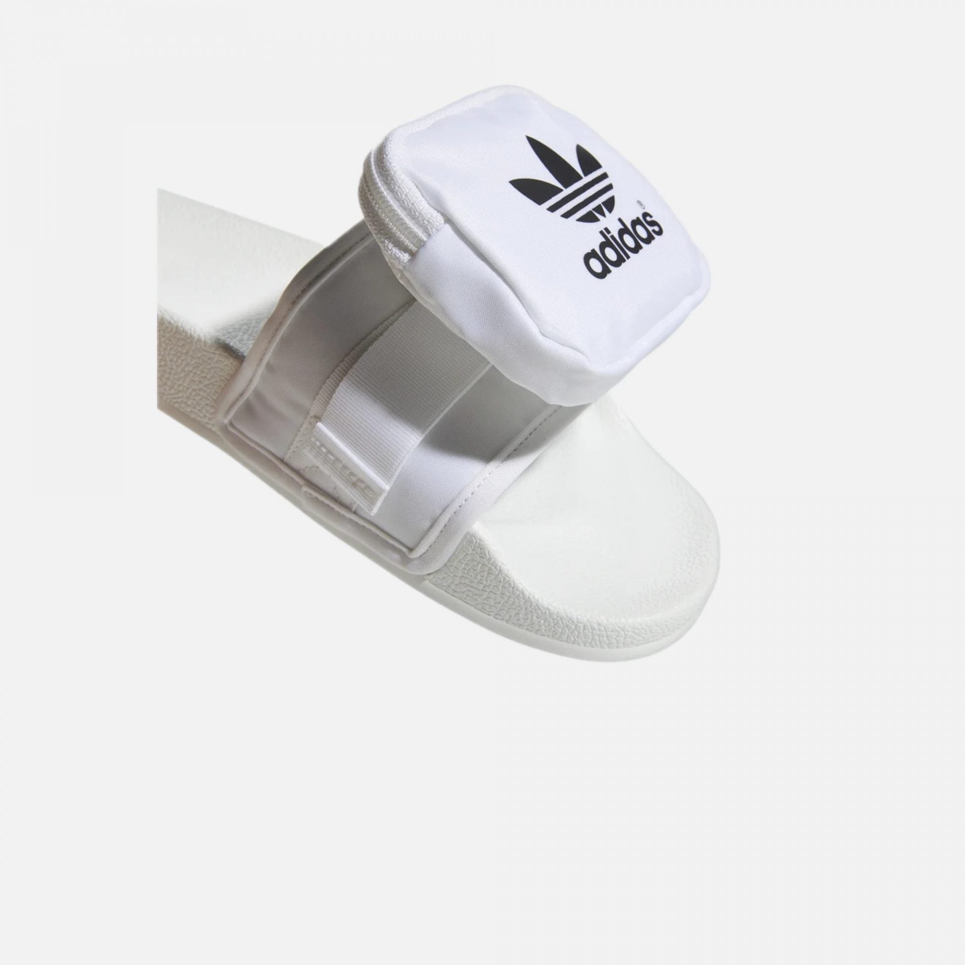 Adidas Originals | POUCHYLETTE SLIDES  { WHITE