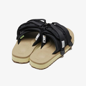 Suicoke | MOTO-CAB-ECO  { BLACK BEIGE