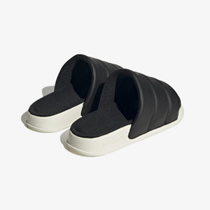 Adidas Originals | ADILETTE ESSENTIAL  { BLACK/WHITE