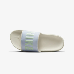 Nike | OFFCOURT SLIDES  { PHANTOM/BARELY GREEN