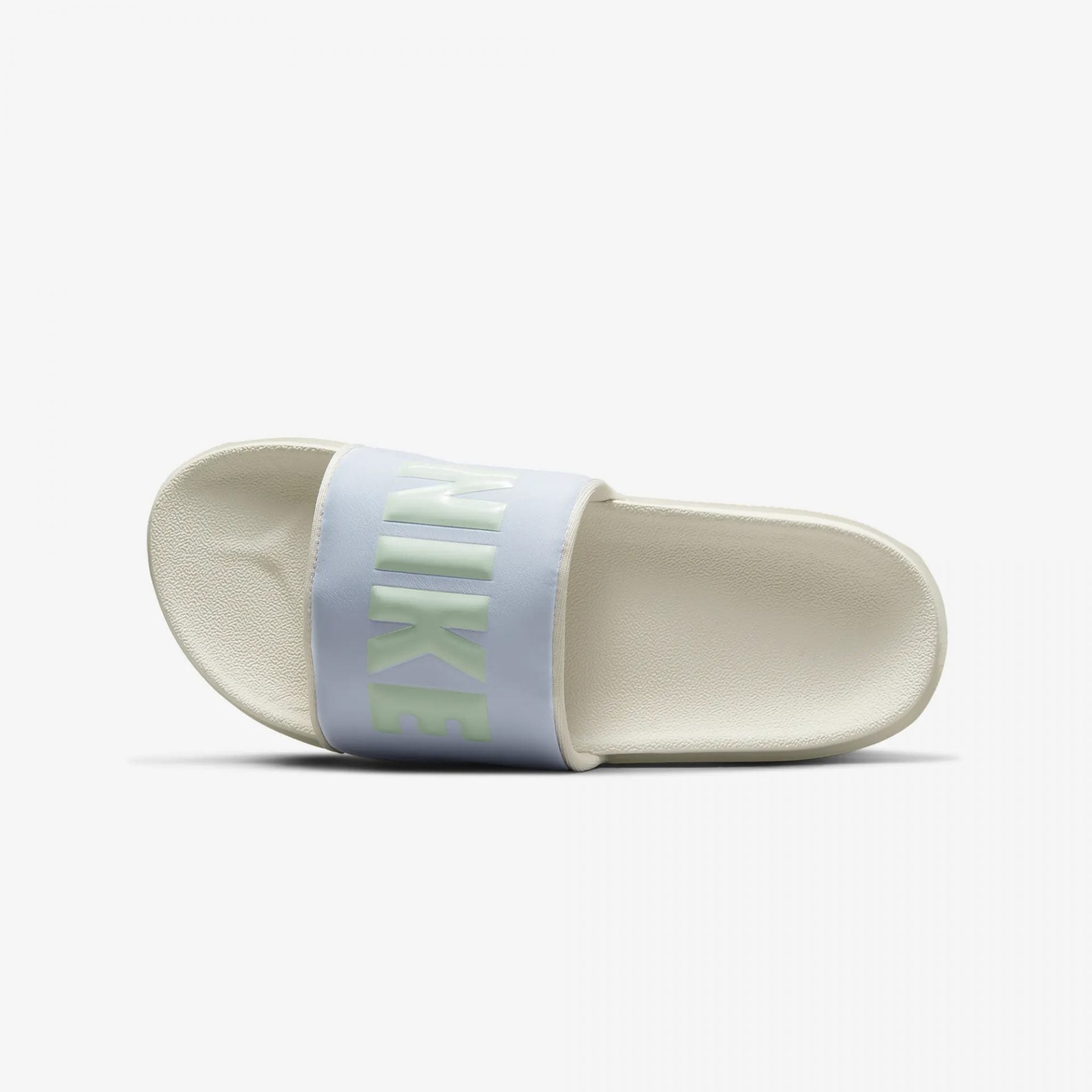 Nike | OFFCOURT SLIDES  { PHANTOM/BARELY GREEN