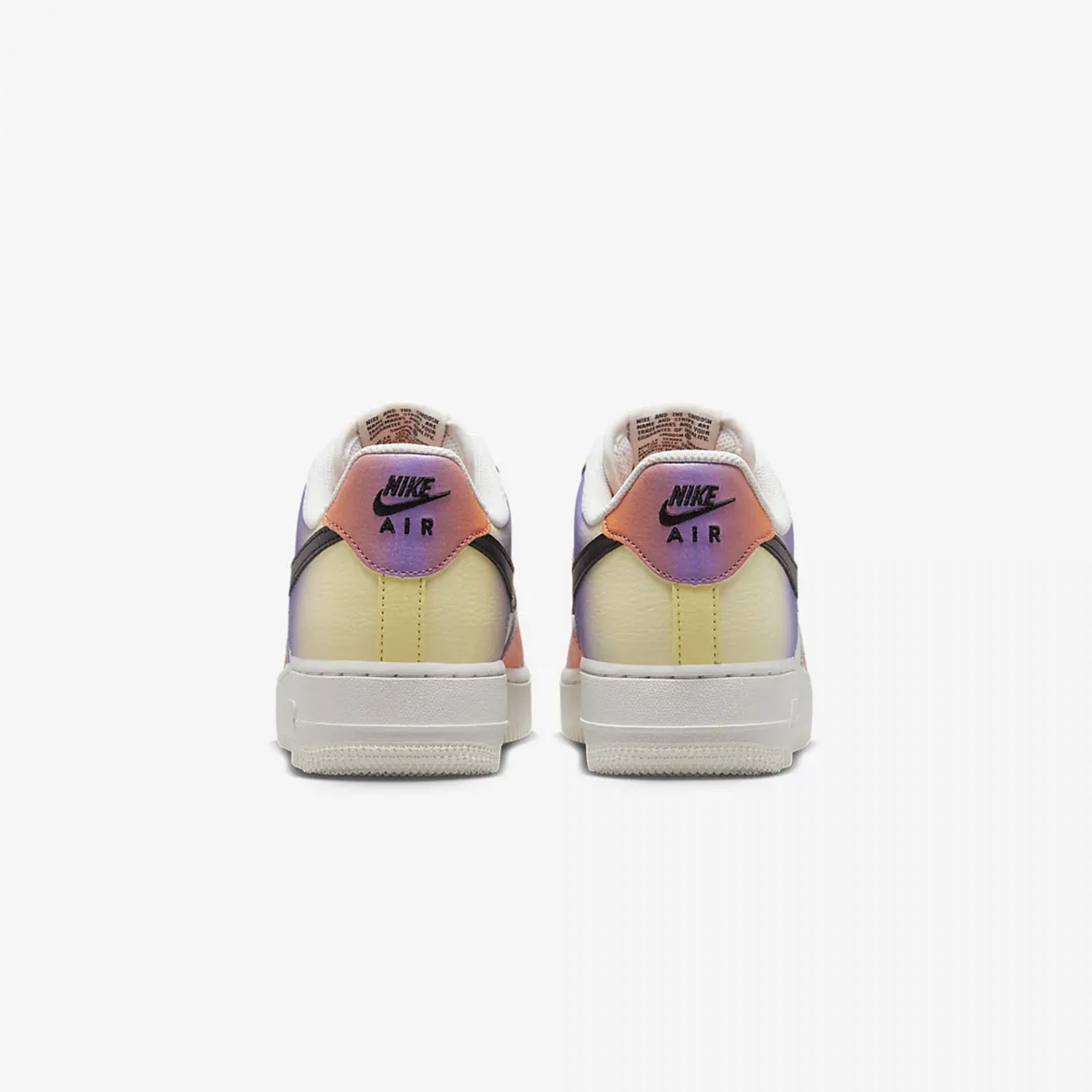 Nike | AIR FORCE 1 '07 { SUMMIT WHITE/BLACK/BRIGHT MANDARIN