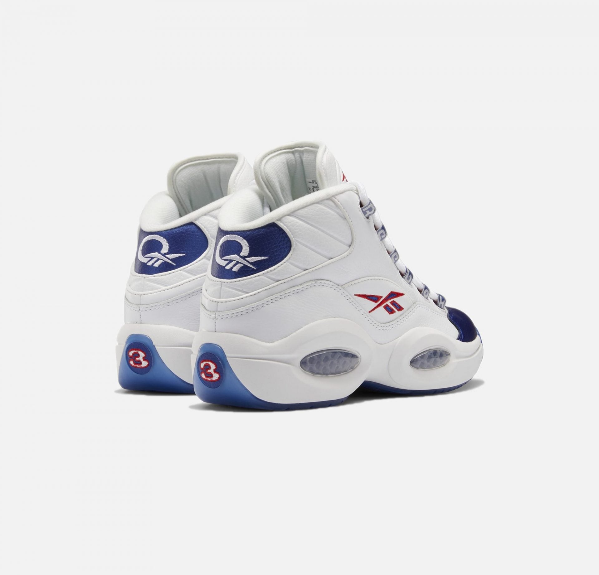 Reebok | QUESTION MID  { BLUE TOE