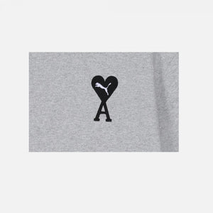 Puma | AMI GRAPHIC T-SHIRT  { LIGHT GREY