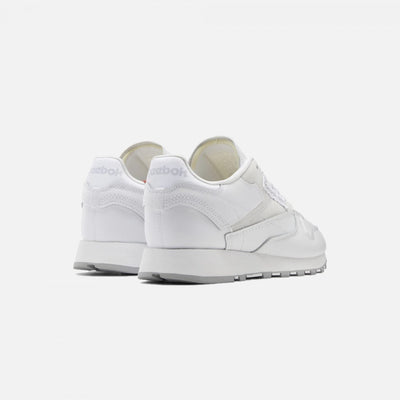 Reebok | CLASSIC LEATHER  { WHITE / PURE GREY