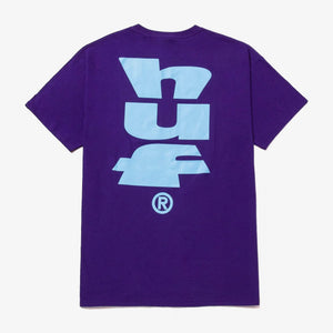 HUF | MEGABLAST TEE  { PURPLE