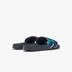 Reebok | CLASSIC SLIDES  { CORE BLACK / PURE GREY 7
