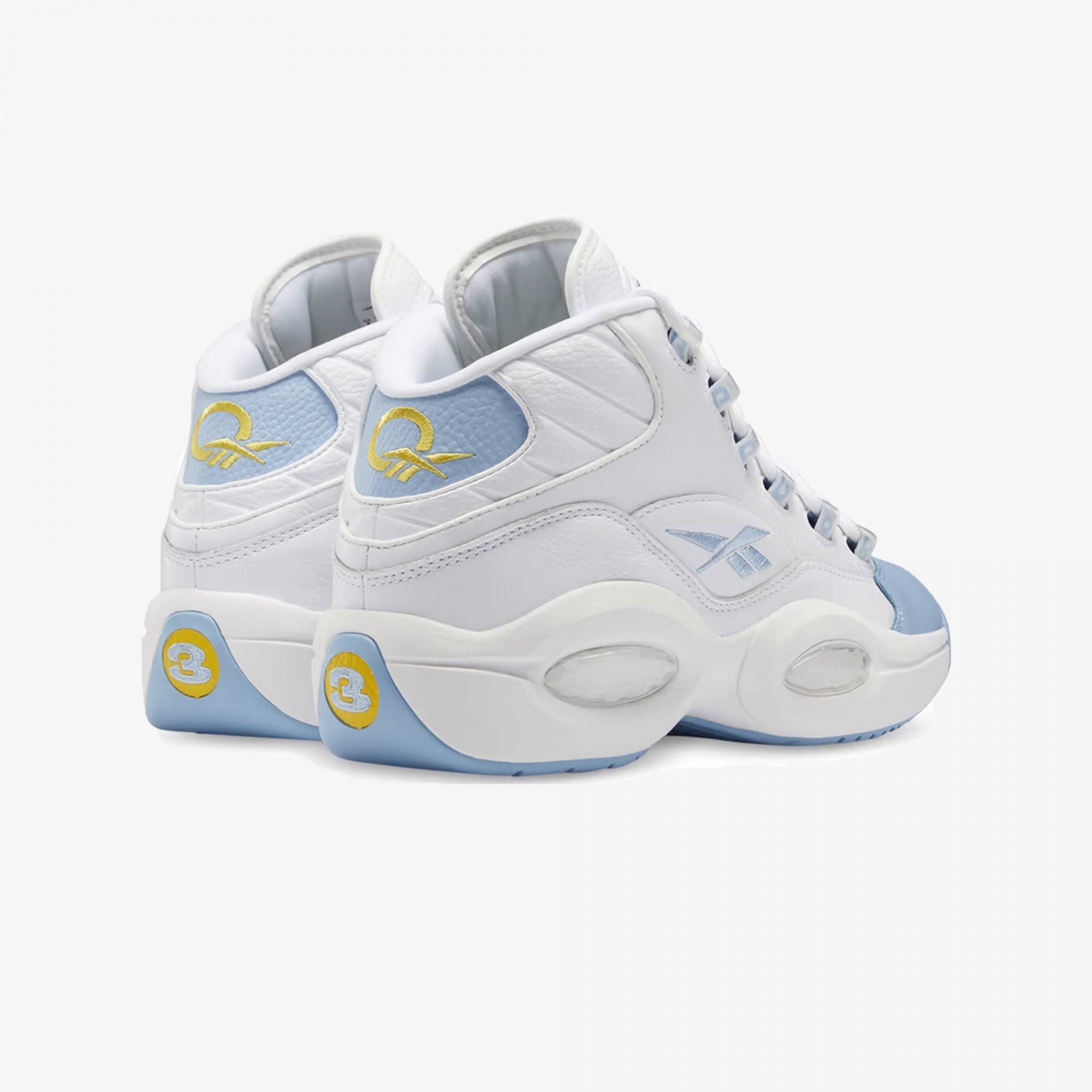 Reebok | QUESTION MID  { WHITE / BLUE