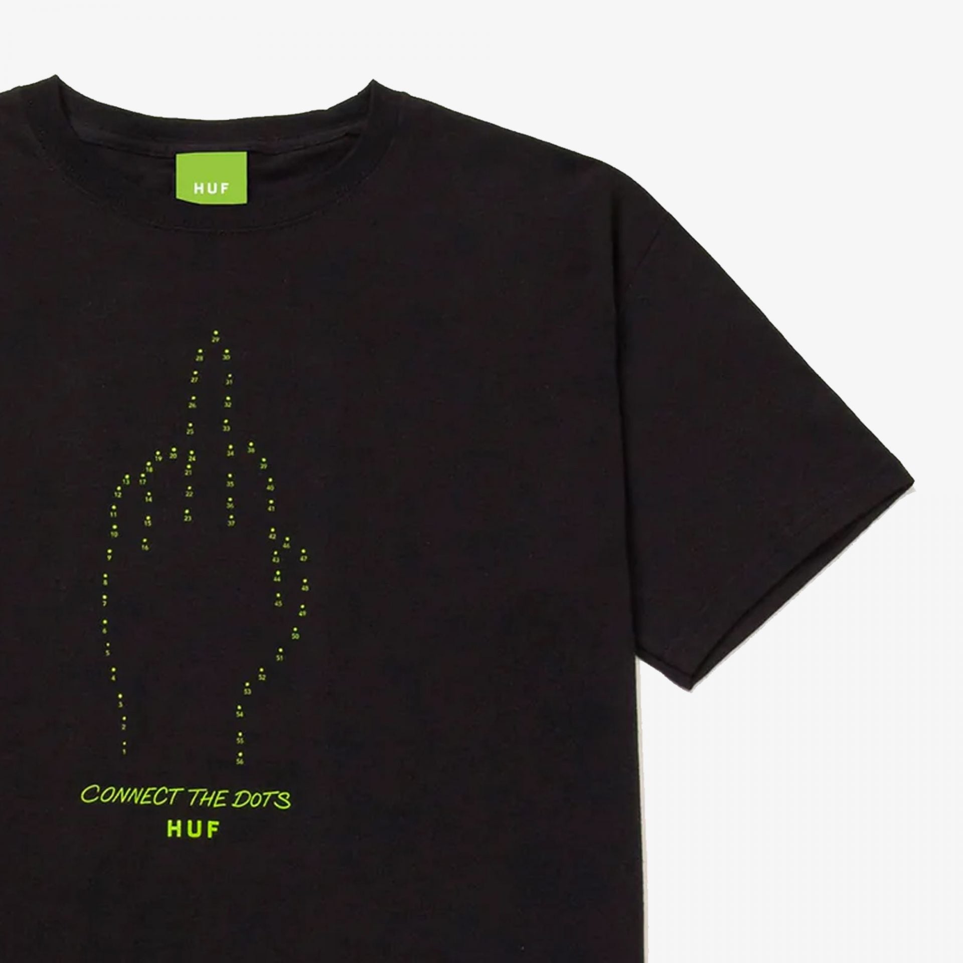 HUF | CONNECT THE DOTS T-SHIRT 'BLACK'
