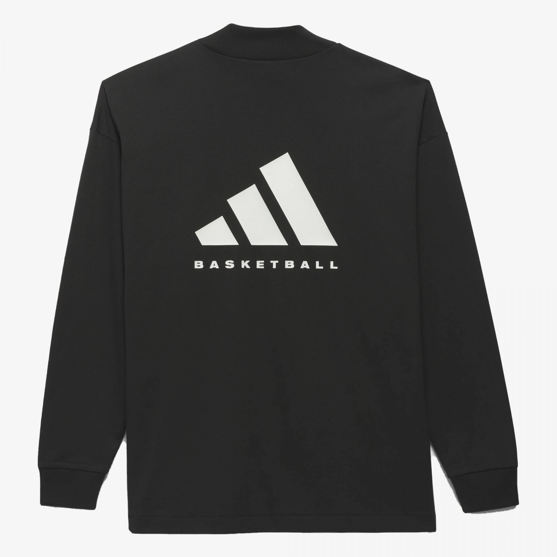 Adidas Originals | BASKETBALL LONG SLEEVE TEE  { BLACK