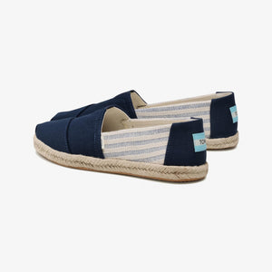 Toms | ESPADRILLE ALPARGATA  { NAVY / DENIM BLUE