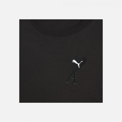 Puma | AMI GRAPHIC T-SHIRT  { BLACK