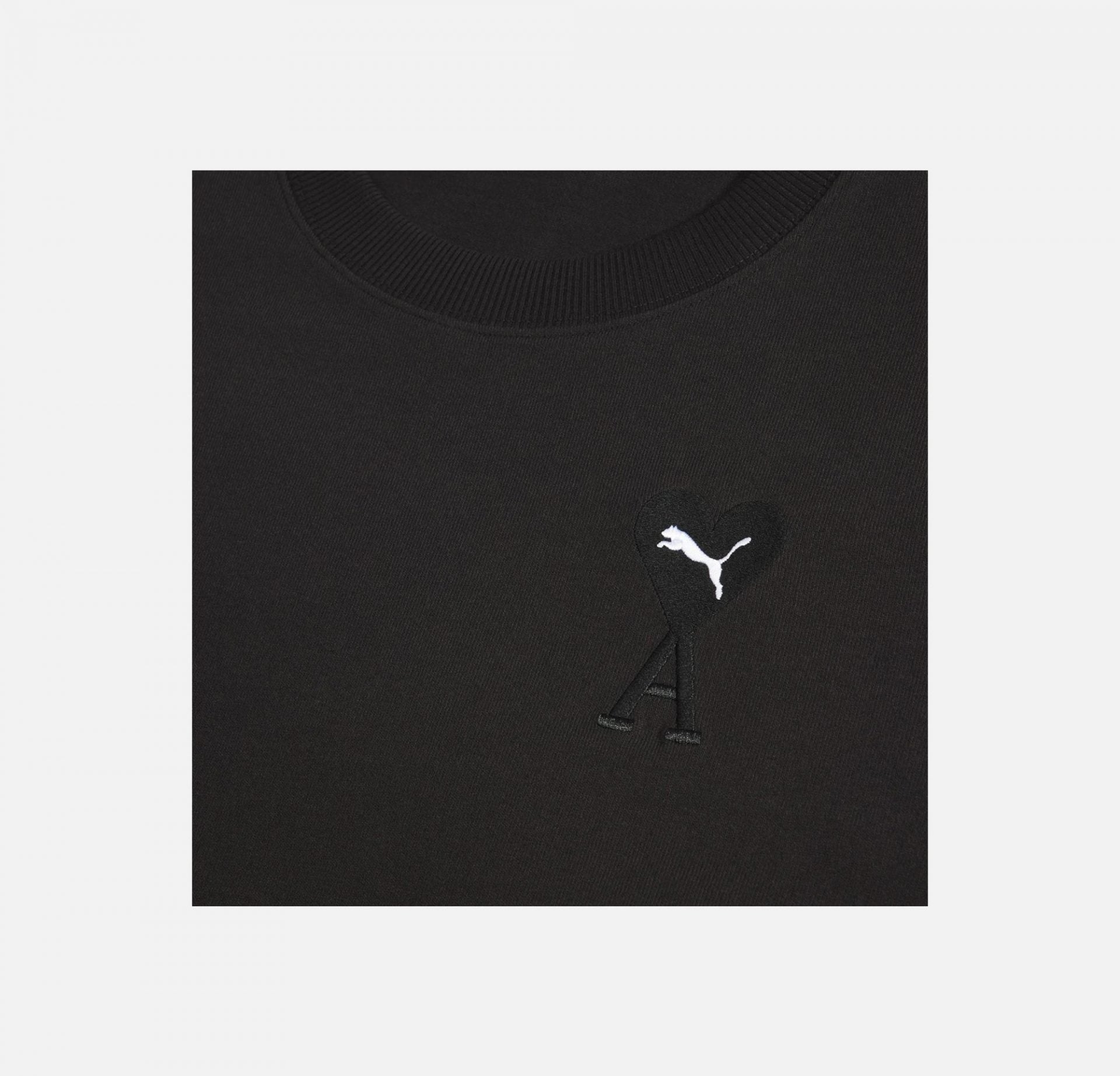 Puma | AMI GRAPHIC T-SHIRT  { BLACK