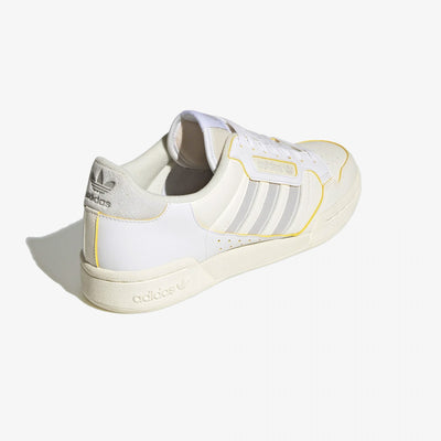Adidas Originals | CONTINENTAL 80 STRIPES  { CLOUD WHITE/GREY ONE