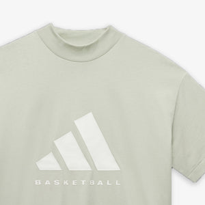 Adidas | BASKETBALL TEE  { HALO GREEN