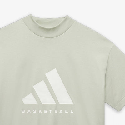 Adidas | BASKETBALL TEE  { HALO GREEN