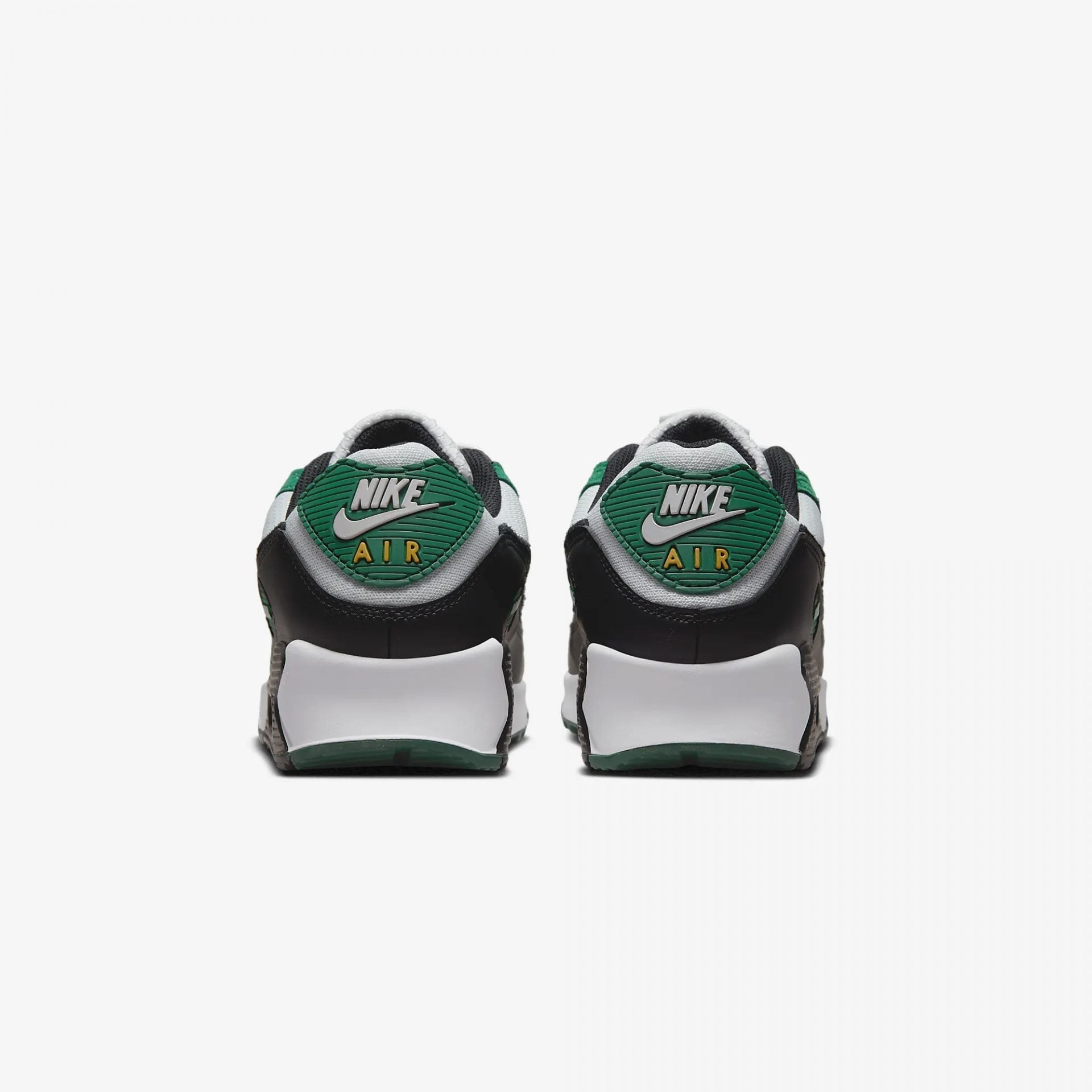 Nike | AIR MAX 90  { PURE PLATINUM /GORGE GREEN
