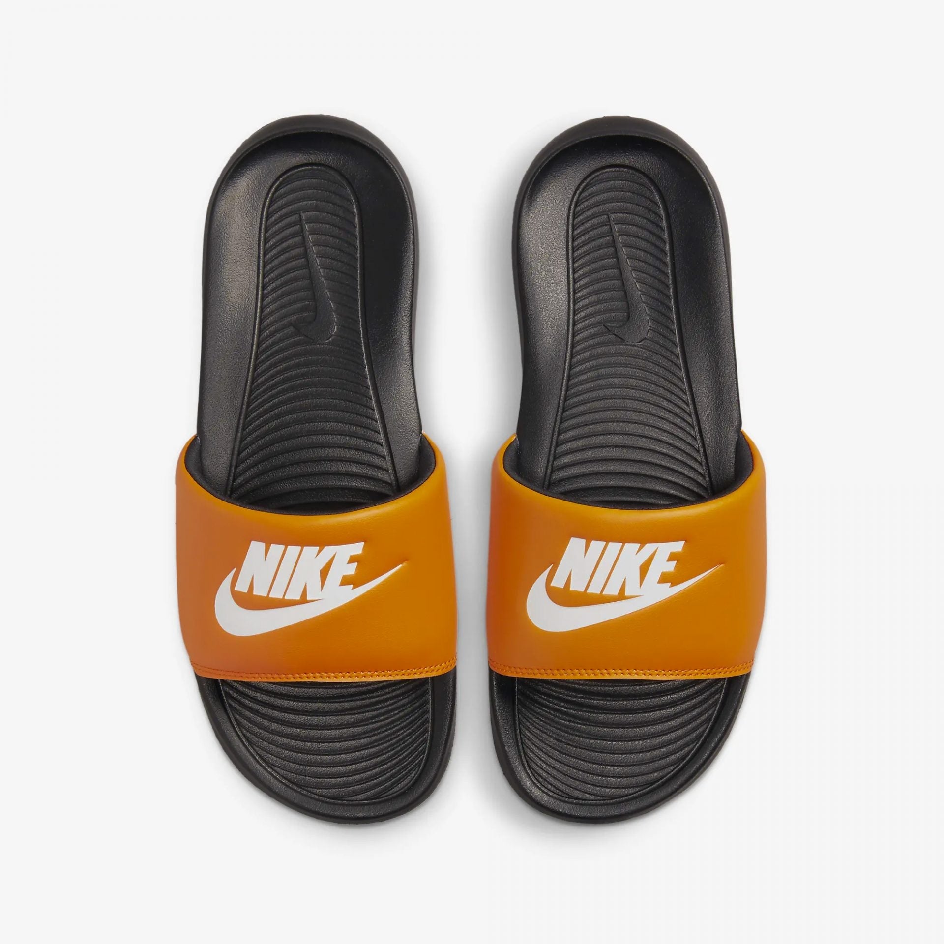 Nike | VICTORI ONE SLIDES  { MAGMA ORANGE / BLACK
