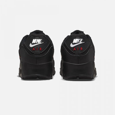 Nike | AIR MAX 90  { BLACK / RED