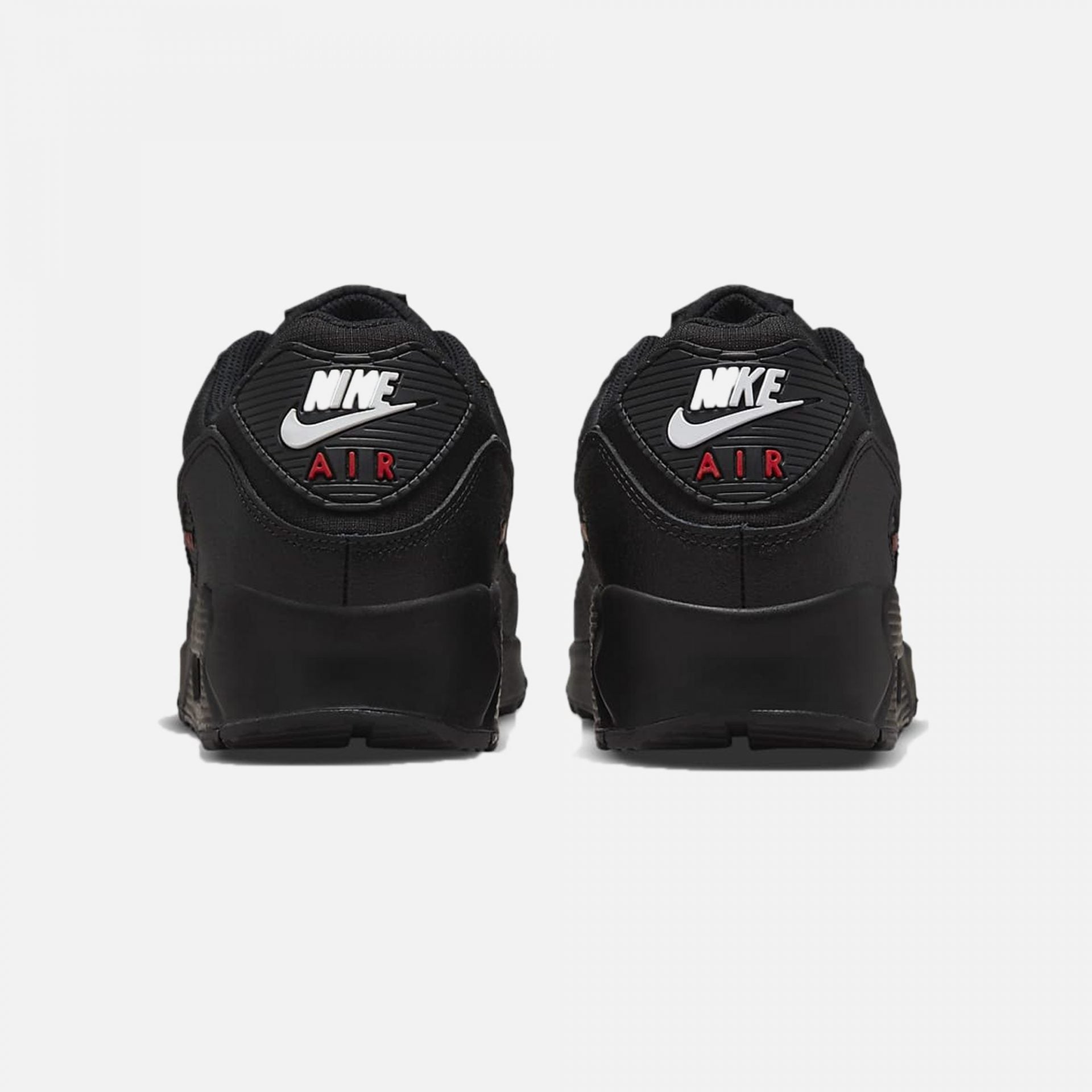Nike | AIR MAX 90  { BLACK / RED
