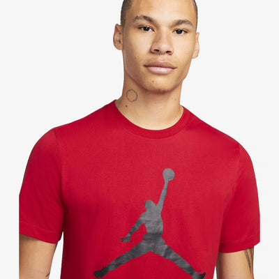 Nike | JORDANJ JUMPMAN T-SHIRT  { BLACK / GYM RED