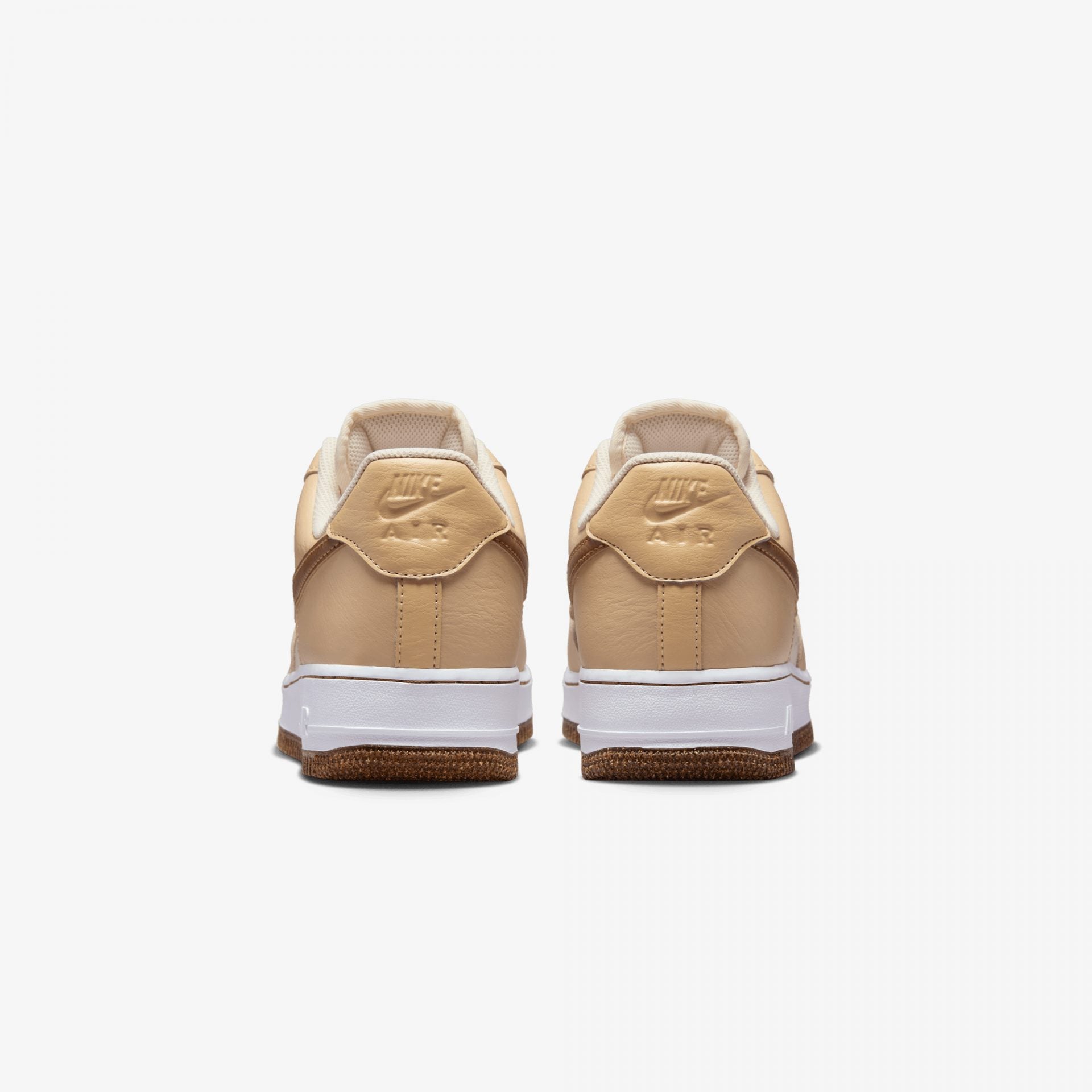Nike | AIR FORCE 1 '07 EMB { PEARL WHITE/ALE BROWN