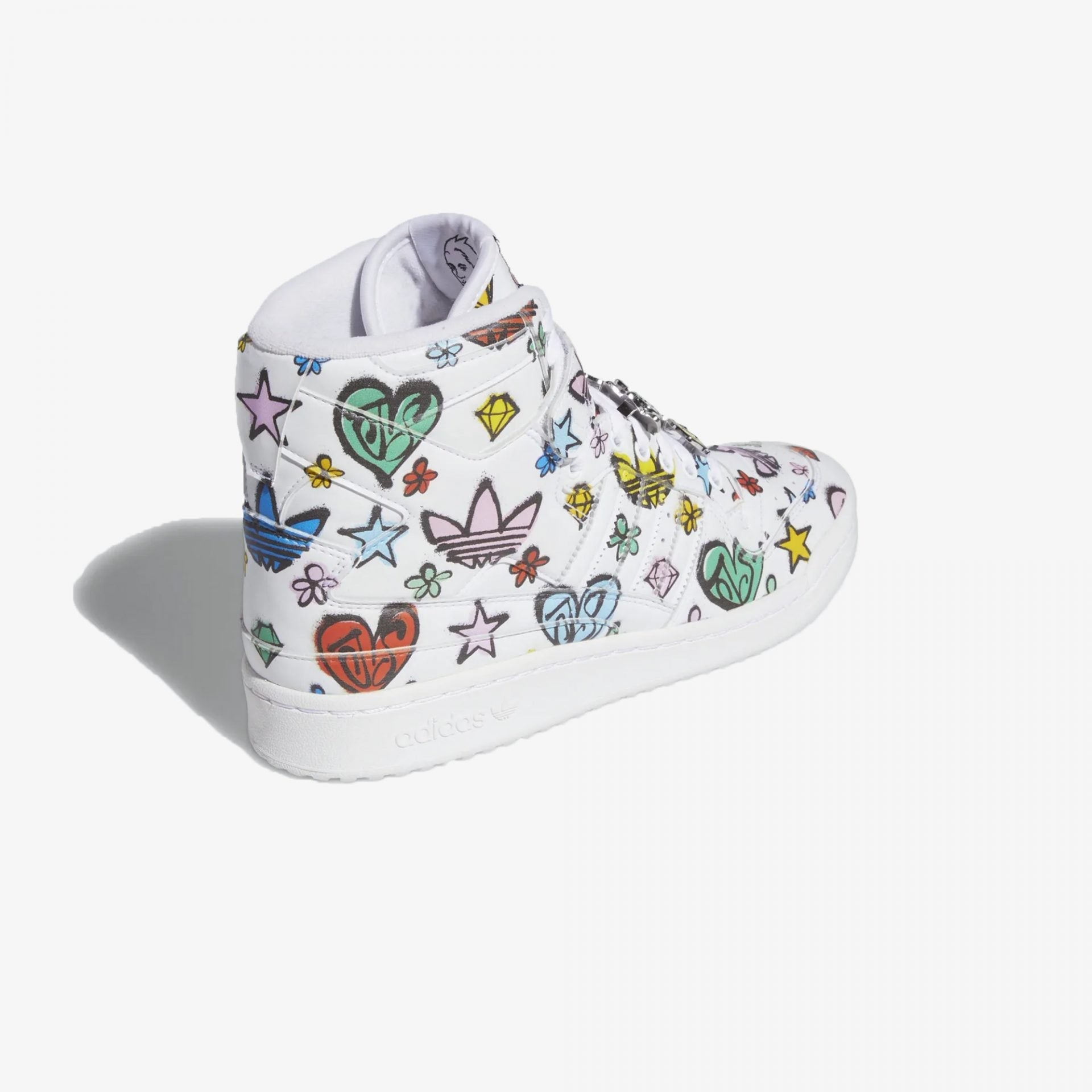 Adidas Originals | JEREMY SCOTT FORUM 84 HI MONO  { WHITE